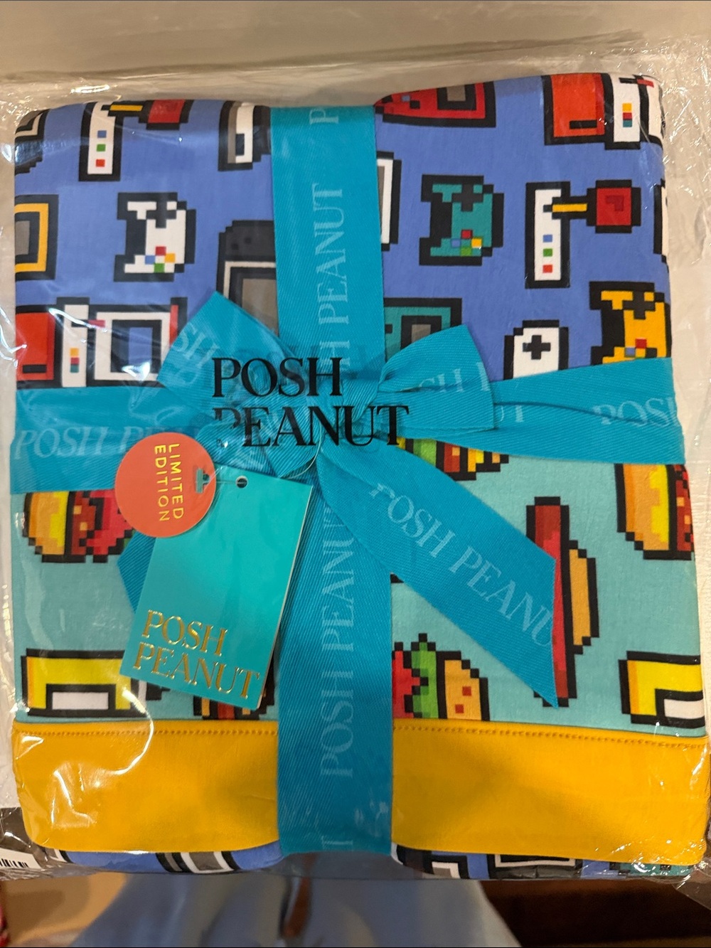 Posh Peanut Bamboo Game Over & Power Up Luxe Patoo NWT